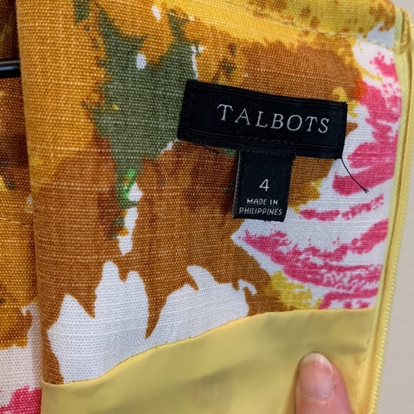 NWOT…TALBOTS Mod 60’s style sheath dress - Picture 5 of 7